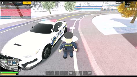 I Signed Up As A Police Officerroblox Youtube