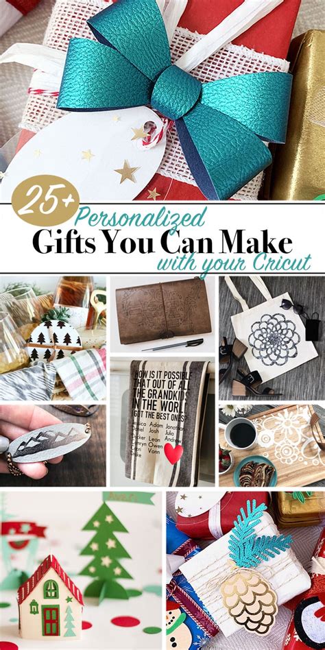Personalized Gift Ideas To Make With Your Cricut 100 Directions