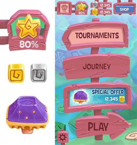 Mobile Casual Game Concepts 2d And Ui On Behance