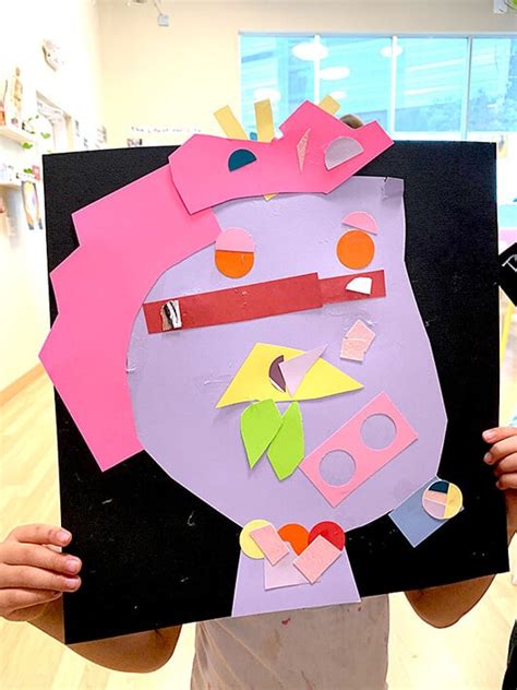 How To Make Pablo Picasso Collages For Kids