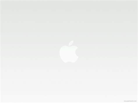 White Apple Logo Background New