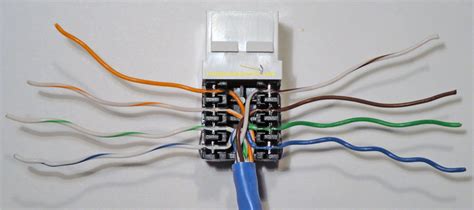 Cat5e Wiring Diagram Wall Jack Internet