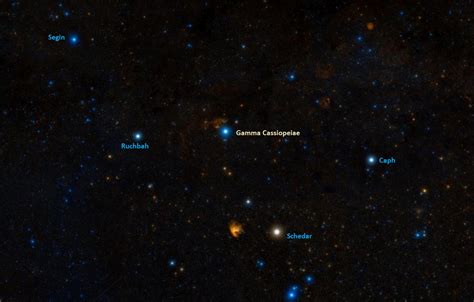 Gamma Cassiopeiae Star System Name Location Constellation Star Facts