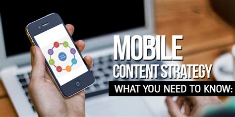 Mobile Content Strategy What You Need To Know Articles Graphic