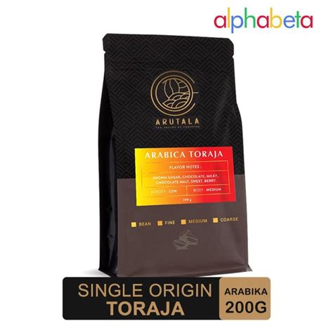 Jual Arutala Toraja Sapan Arabica Coffee Gr Kopi Bubuk Giling