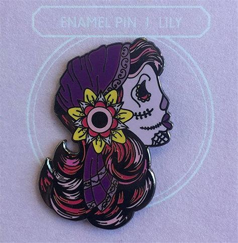 Enamel Pin Gypsy Lily Etsy Canada