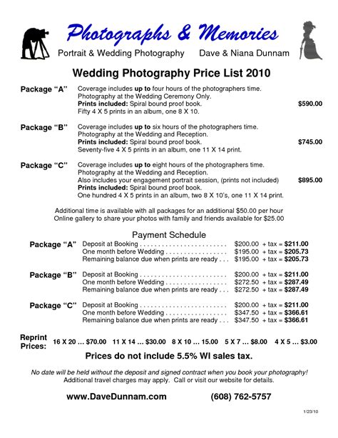 You wedding photography is once in a lifetime investment, you know that. Wedding Photographer Prices Widescreen 6 | Pricing & Packages ♡ | Pinterest | Wedding ...