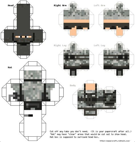 Minecraft Army Papercraft Free By Tomfoxy On Deviantart