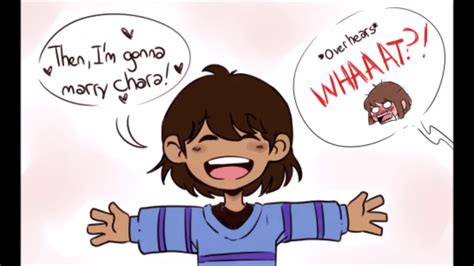 Chara X Frisk Charisk Undertale Comic Dub Youtube 21756 Hot Sex Picture
