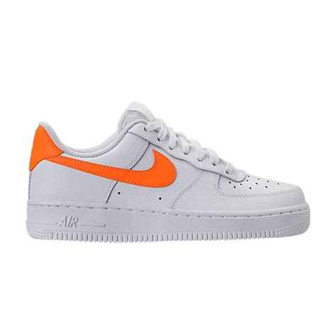 Nike Air Force 1 Orange Swoosh Airforce Military