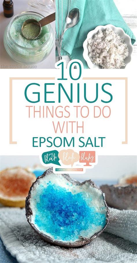 Terrific Ways To Use Epsom Salt Throughout The Home Epsom Salt