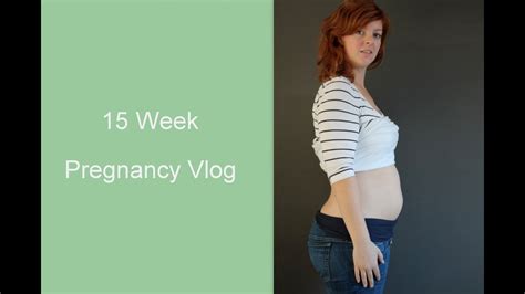 15 Weeks Pregnant Belly Shot Youtube