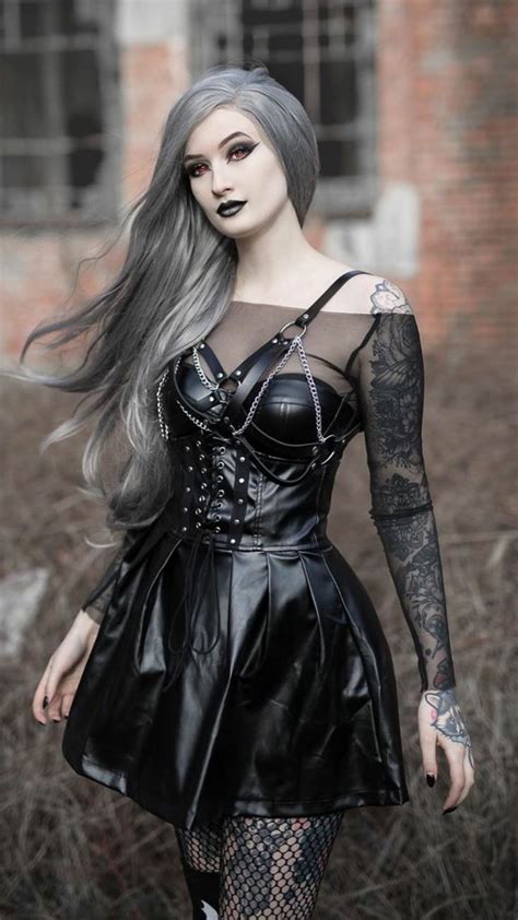 Pin By Richard Mcfeters On Blue Astrid In 2020 Hot Goth Girls Gothic Fashion Goth Beauty