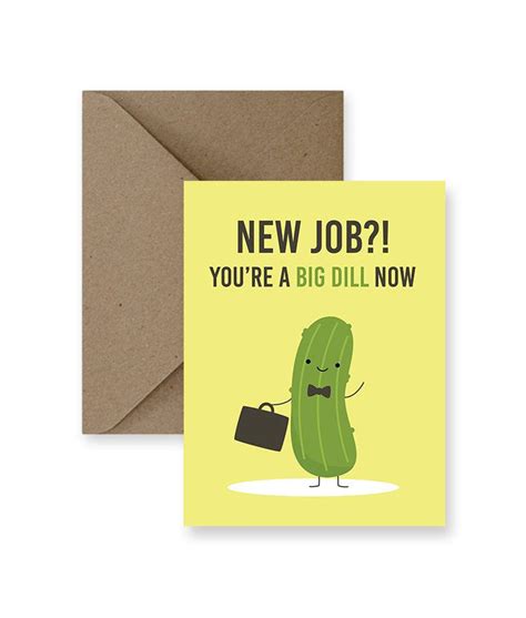 Funny New Job Card Joke Leaving Card Congrats New Job Funny Leaving Card Funny Colleague Card