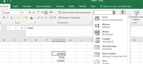 Mudar de números para data no Excel Tudo Excel