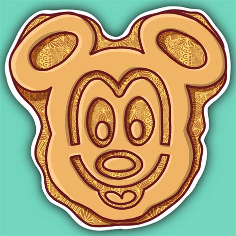 Mickey Waffle Clip Art