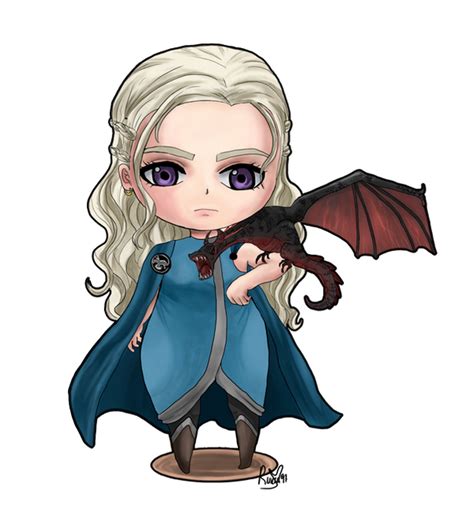 Daenerys Targaryen Chibi By Cintanna On Deviantart Juego De Tronos