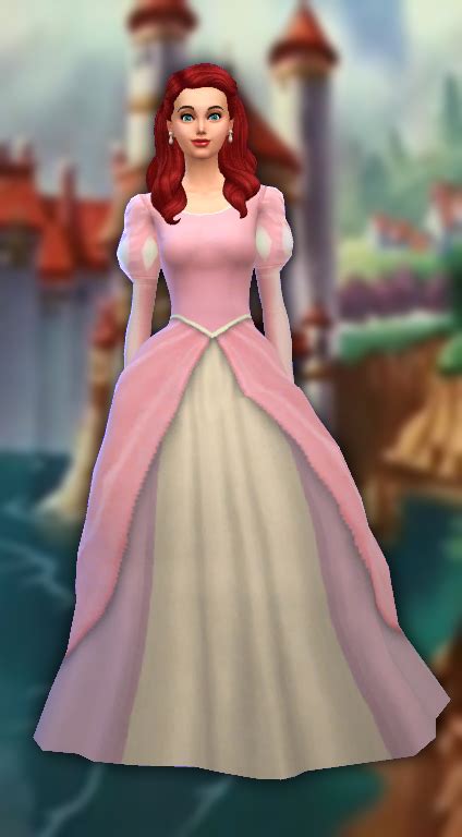Picture Sims 4 Dresses Ariel Dress Disney Princess Dresses