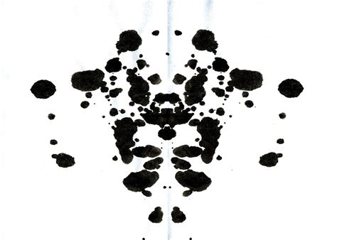 The Rorschach Test Also Known As The Rorschach Frontal Cortex