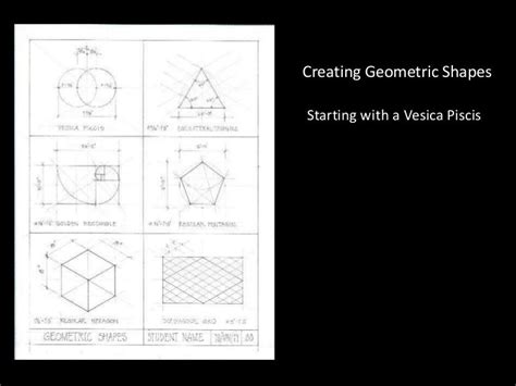 Basic Drafting Week 2 Powerpoint Drafting Geometric Shapes