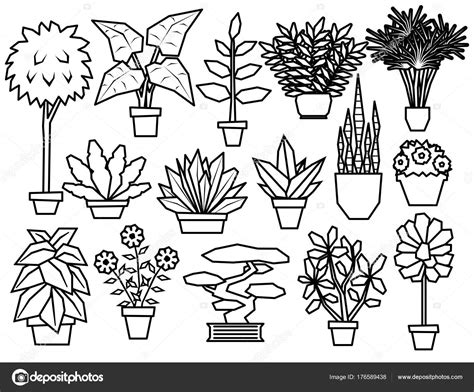 Crmla Dibujos Animados De Plantas Para Colorear Dibujos De Colorear