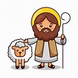 Descubrir 49+ imagen dibujos el buen pastor - Viaterra.mx