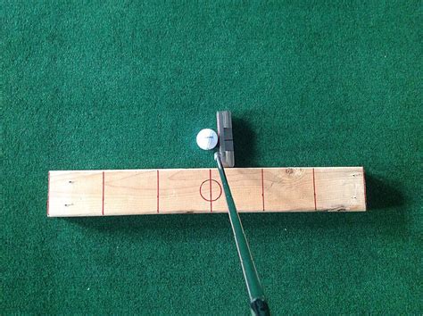 Cheap Homemade Putting Training Aid Golf Gear Box
