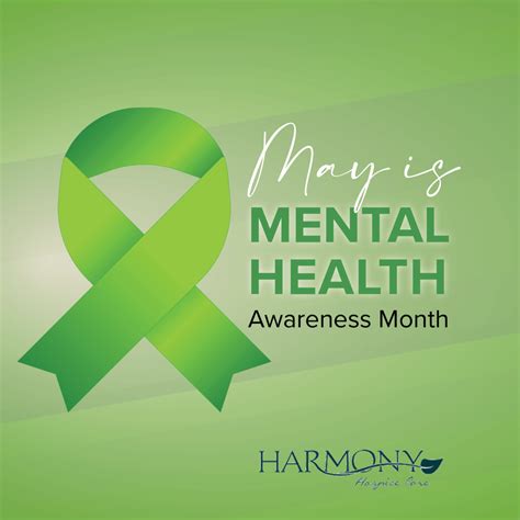 Mental Health Awareness Month Harmony Hospice Ohio