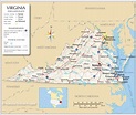 Printable Virginia Map