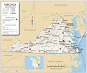Printable Virginia State Map – Printable Map of The United States