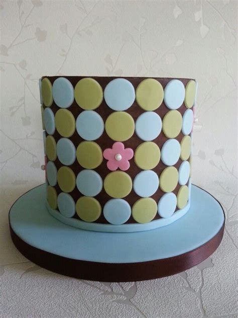 Polka Dot Surprise Cake Desserts Dots