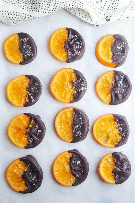 Chocolate Covered Candied Orange Slices Dished By Kate