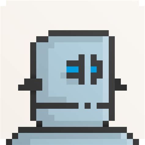 A Collection Of 999 Bots In Pixel Art Style Imitation 24x24 Pixel