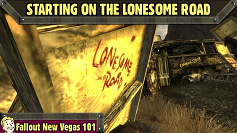 Fallout New Vegas 101 Starting On The Lonesome Road Lonesome Road Dlc Youtube
