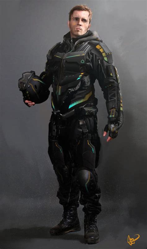 Future Soldier Star Citizen Sci Fi Characters Cyberpunk Character