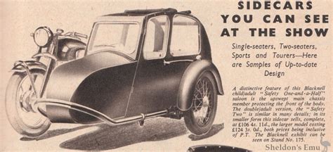 Blacknell 1954 Sidecar