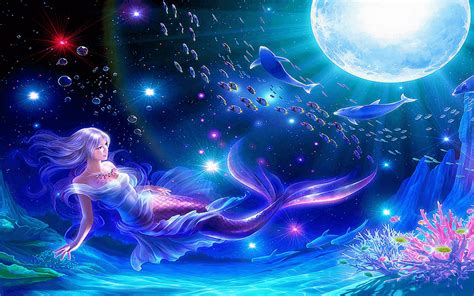 Anime Mermaid Wallpapers Top Free Anime Mermaid Backgrounds
