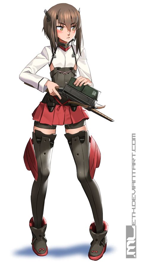 Mleth Taihou Kancolle Kantai Collection Looking Away Commentary