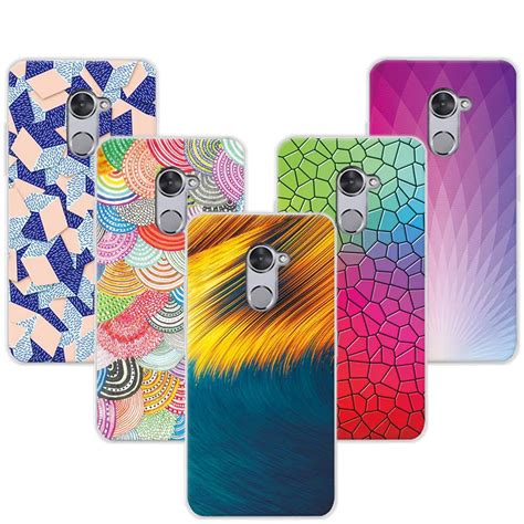 Colorful Flower Exotic Case Cover For Vodafone Smart V8 Silicone Phone