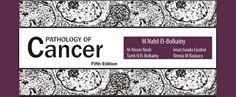 Pathology Of Cancer 5th Ed El Bolkainy