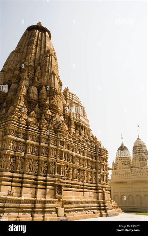 Architectural Details Of A Temple Kandariya Mahadeva Temple Khajuraho