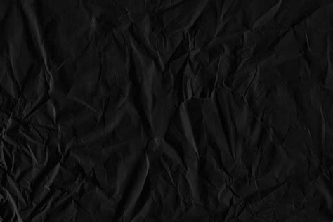 Black Crumpled Paper Textures 648236 Textures Design Bundles