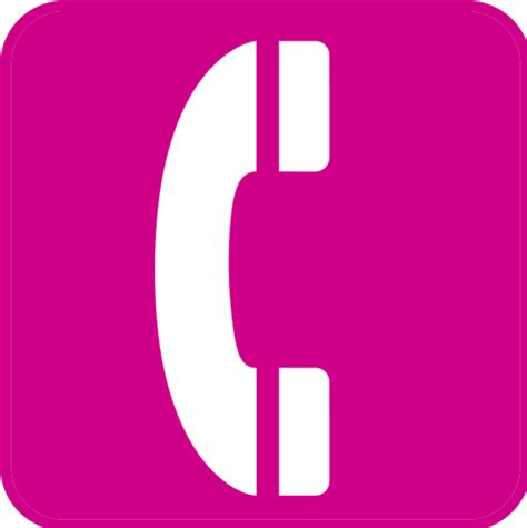 Icon Clipart Pink Phone Clipart Best Clipart Best