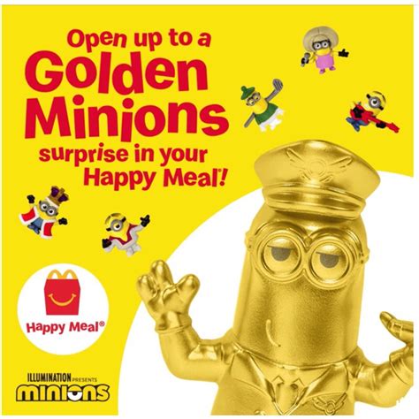 RESTOCK McD GOLD Minions Limited Edition 2020 Shopee Malaysia