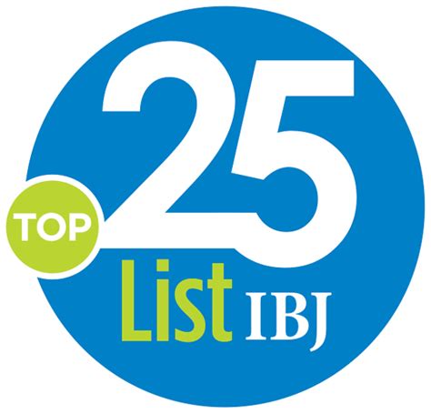 Top 25 List Package Indianapolis Business Journal