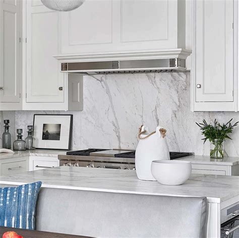 Airy Calacatta Gold Marble Polished Kitchen Aria Stone Gallery