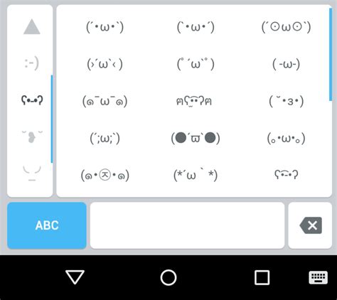 Cm Keyboard Emoji Ascii Art Untuk Android Unduh