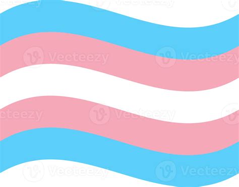 Transgender Pride Flag In Shape Trans Pride Flag 35062516 Png