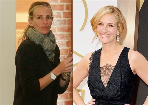 Oscar Stars Without Makeup Without Makeup Julia Roberts Style