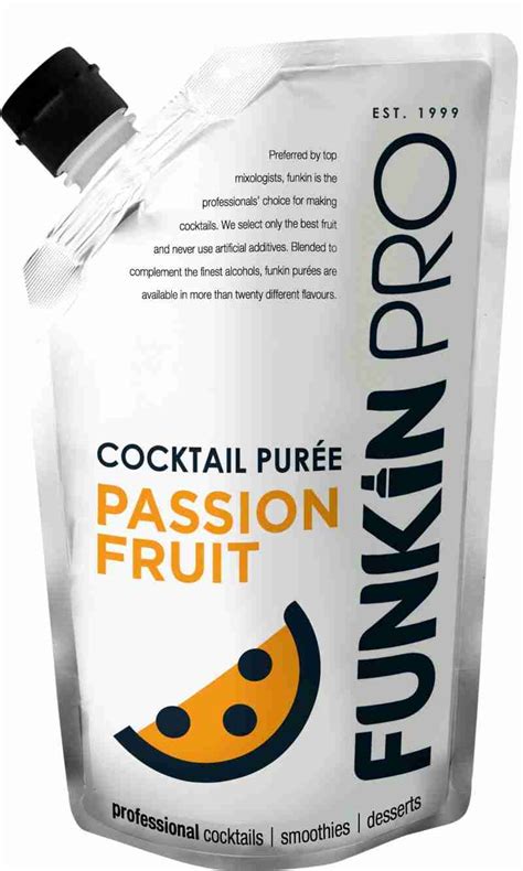 Funkin Passion Fruit Puree 1kg Pack